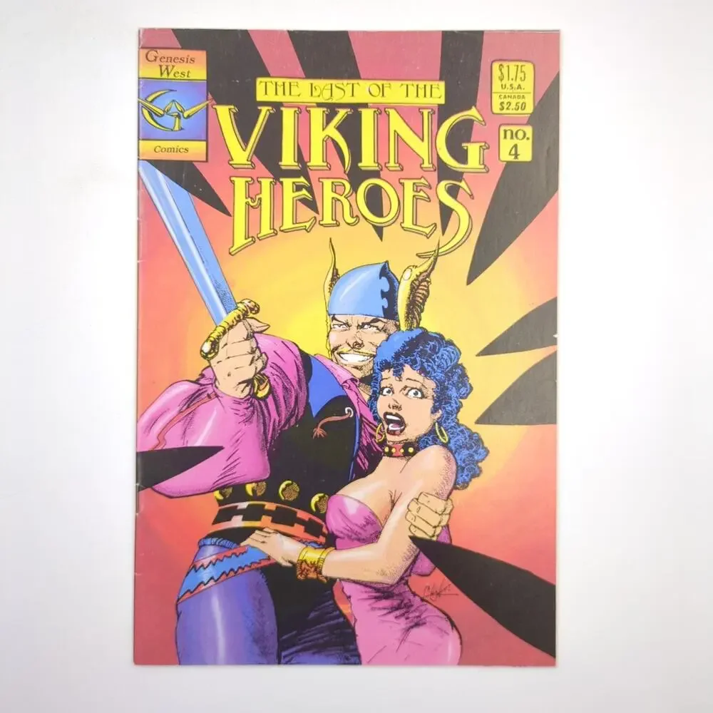 Genesis West Comic Book Lot of 3 Viking Heroes Phantom Force Modern Age